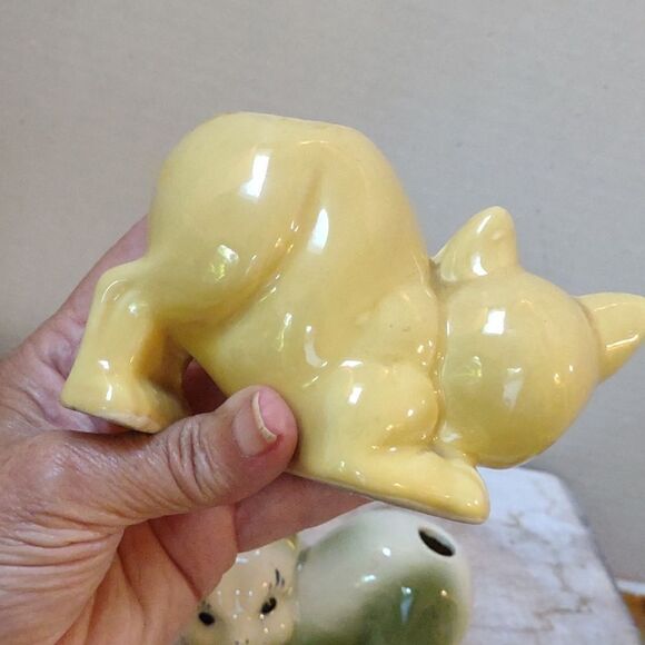 👍 McCoy Vintage Cat Planters  G2 - Picture 5 of 7